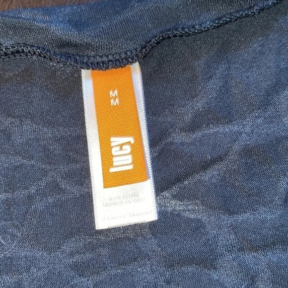 Lucy Sheer Patterned Long Sleeve Workout Top​​​​​​​​​​ - Picture 3 of 5